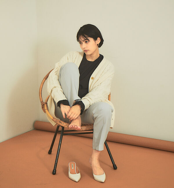 Rouge vif「ケーブルニットカーデ」|カーディガン|