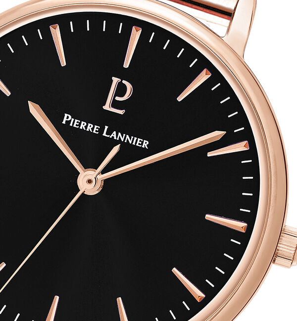 Rouge vif「【PIERRE LANNIER】symphonyメッシュベルト P091L・P0」|腕時計|