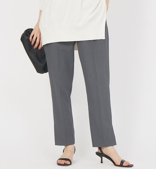 Rouge vif「シェルタリングテーパードパンツ」|その他|チャコールグレー