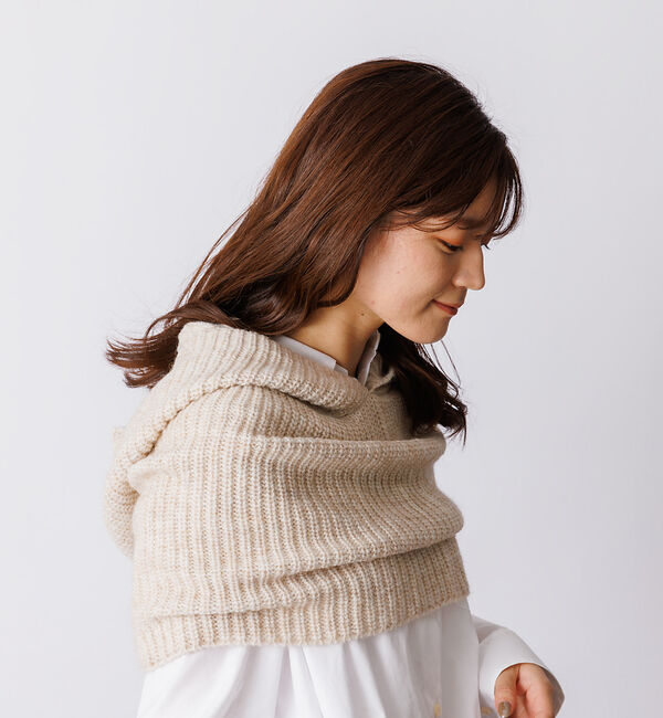 Rouge vif「【FRATELLI TALLI / フラテリータリー】フード型ネックウォーマー」|マフラー|