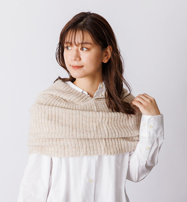 Rouge vif「【FRATELLI TALLI / フラテリータリー】フード型ネックウォーマー」|マフラー|