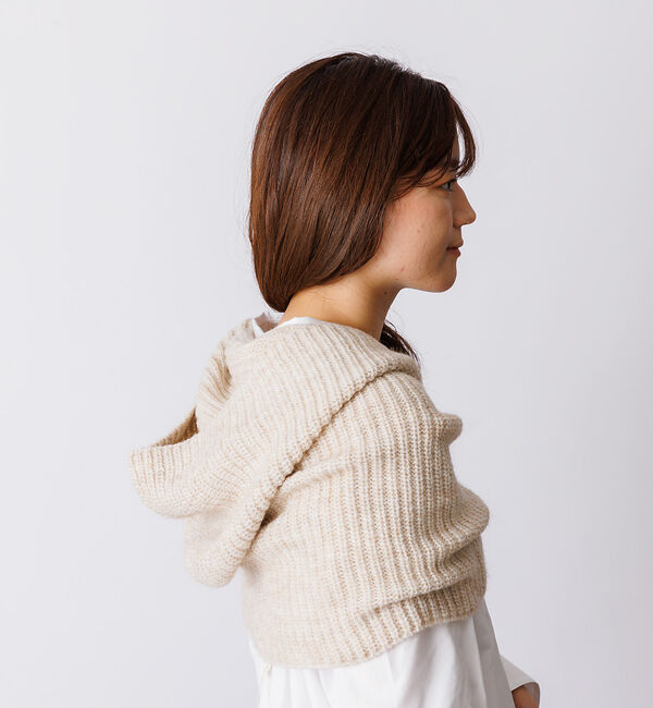 Rouge vif「【FRATELLI TALLI / フラテリータリー】フード型ネックウォーマー」|マフラー|