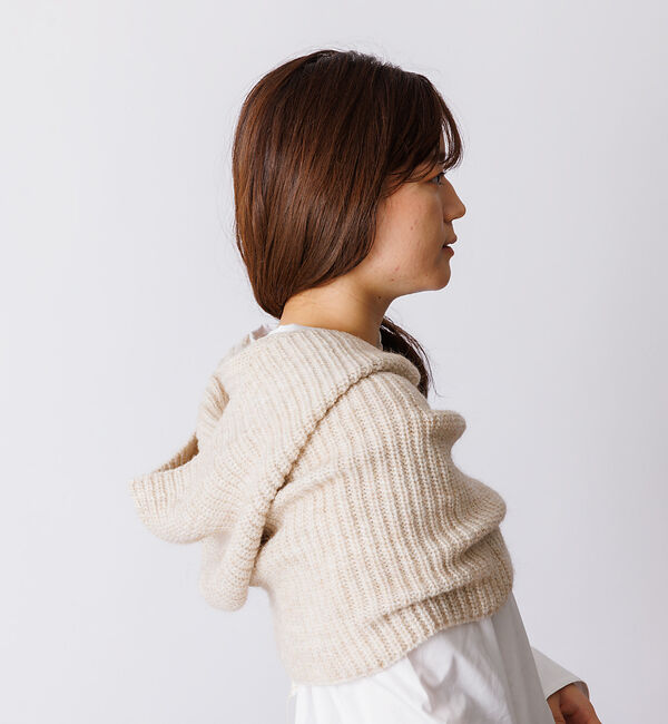 Rouge vif「【FRATELLI TALLI / フラテリータリー】フード型ネックウォーマー」|マフラー|