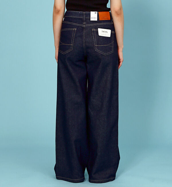 Rouge vif「【SOMETHING/サムシング】LISA ワイド デニムパンツ」|デニム|