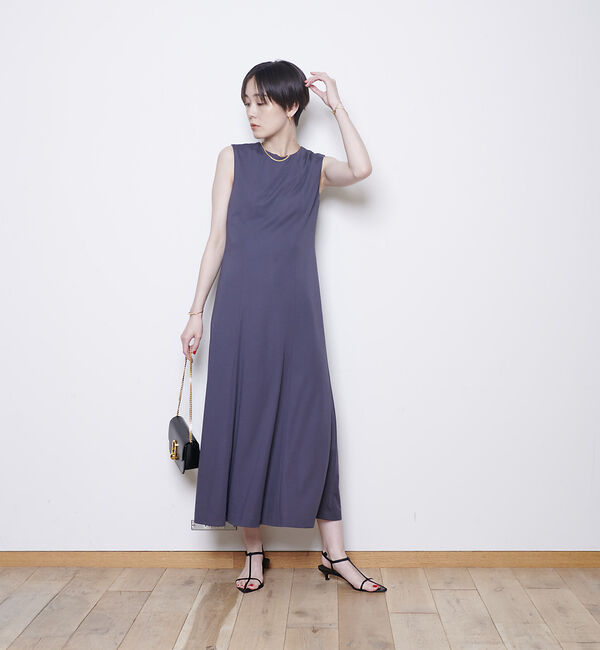 Rouge vif「ライトポンチケープ付き２WAYワンピース」|ワンピース|