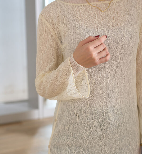 Rouge vif「前後２WAYサイドスリットレースワンピース」|ワンピース|