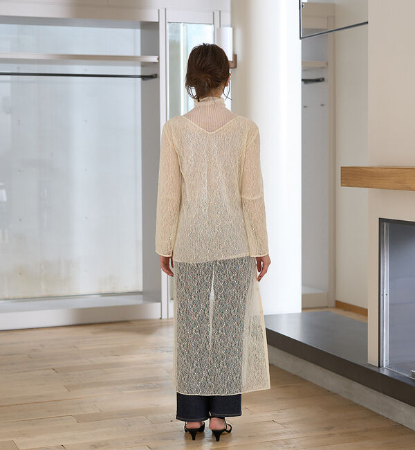 Rouge vif「前後２WAYサイドスリットレースワンピース」|ワンピース|