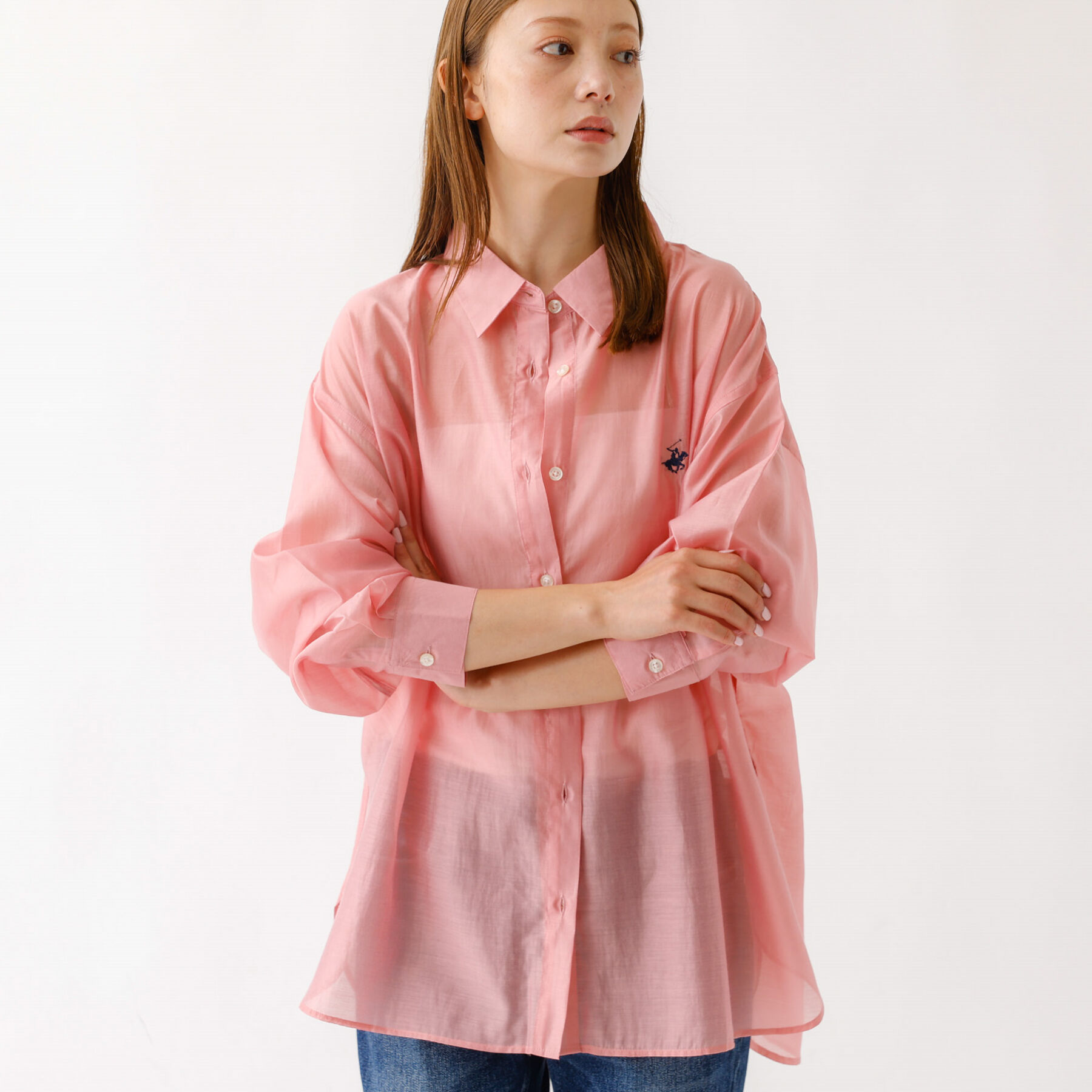 Rouge vif「【BEVERLY HILLS POLO CLUB / ビバリーヒルズ ポロクラブ」|シャツ・ブラウス|ピンク