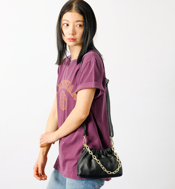 Rouge vif「【AULENTTI/オウレンティ】2WAY チェーンショルダーミニバッグ / G」|ショルダー・メッセンジャー|