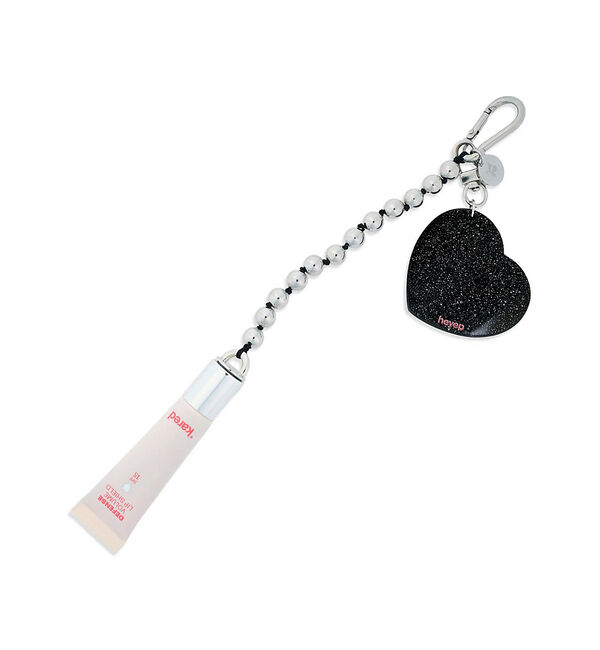 Rouge vif「【kared&times;heyep】リップ＆ミラーメタルボール」|チャーム・キーホルダー|シルバー