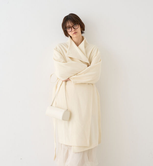 Rouge vif「【一部店舗限定】ショートビーバーニュアンスカラーコート」|その他|