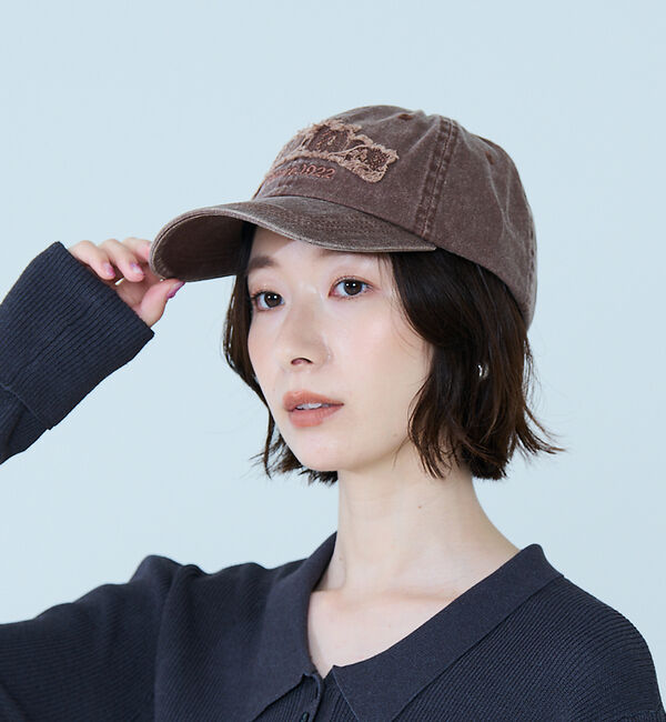 Rouge vif「【Dickies/ディッキーズ】EX PIGMENT  LOGO CAP/キャッ」|その他|ブラウン