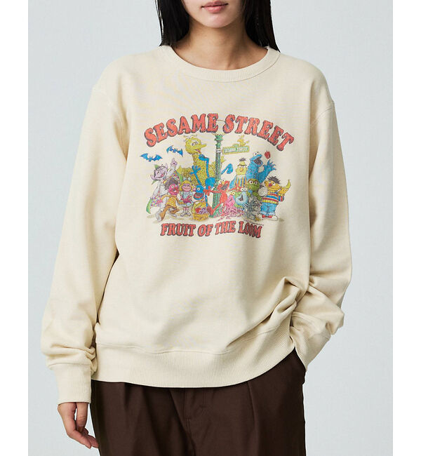 Rouge vif「【FRUIT OF THE LOOM/フルーツ オブ ザ ルーム】【コラボ】SE」|スウェット・ジャージ|アイボリー