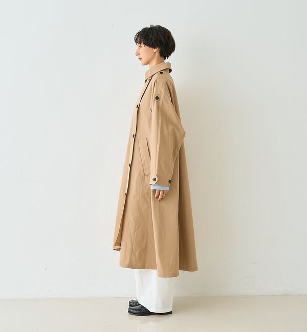 Rouge vif「【2サイズ展開】撥水NEWロングトレンチコート」|トレンチコート|