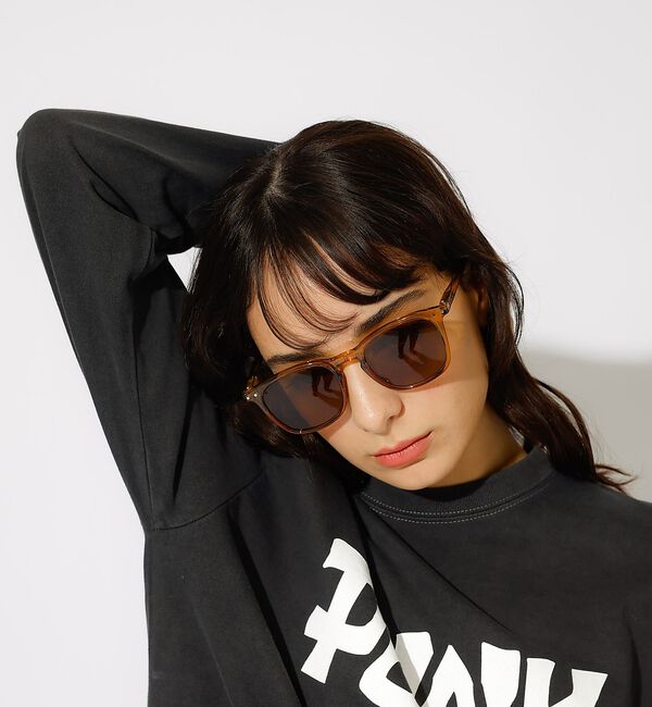 Rouge vif「【IZIPIZI】サングラス / UVカット / ウェリントン / #E【予約】」|メガネ|