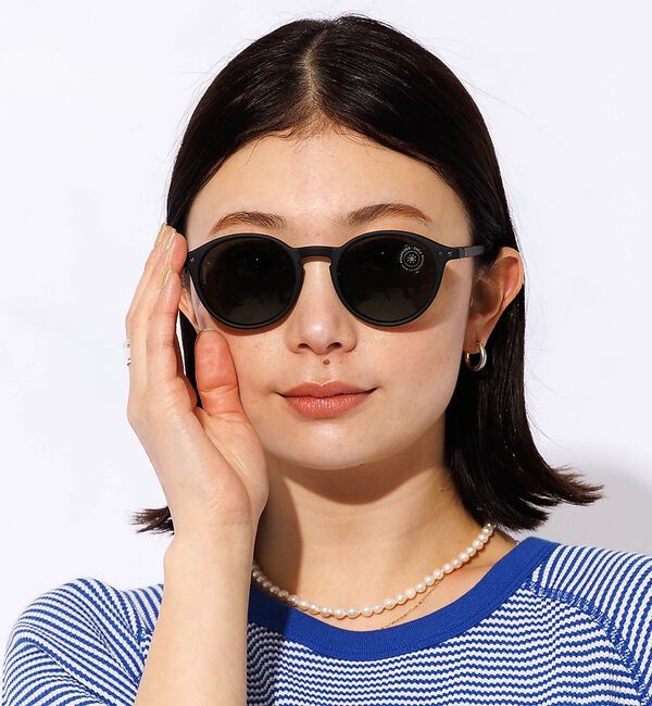 Rouge vif「【IZIPIZI】偏光サングラス / ボストン / UVカット / #D【予約】」|メガネ|