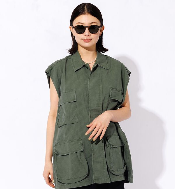 Rouge vif「【IZIPIZI】偏光サングラス / ボストン / UVカット / #D【予約】」|メガネ|