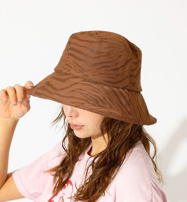 Rouge vif「【Ruben/ルーベン】ゼブラハット/ZEBRA PATERN HAT/RUS-」|その他|