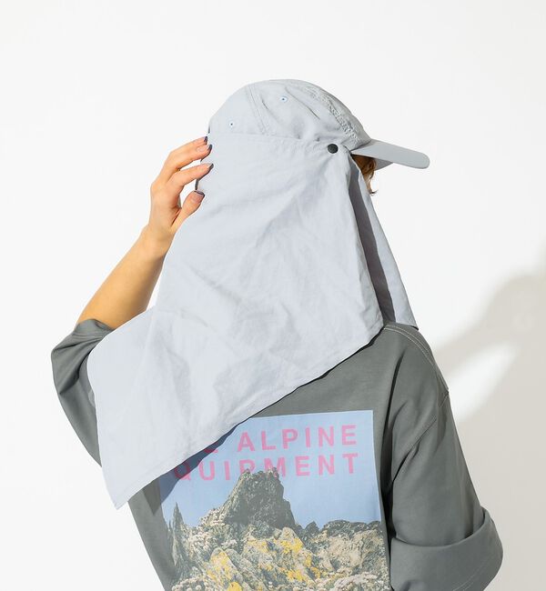 Rouge vif「【Ruben/ルーベン】ナイロンスカーフキャップ/NYLON CARF CAP/」|その他|