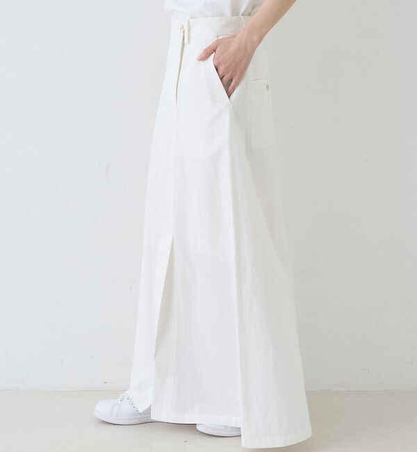 Rouge vif「サイドタックフレアロングスカート【予約】」|スカート|