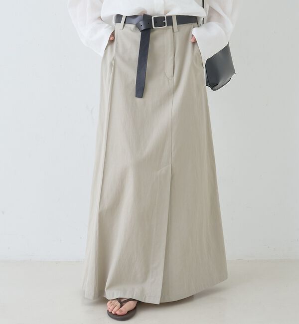 Rouge vif「サイドタックフレアロングスカート【予約】」|スカート|