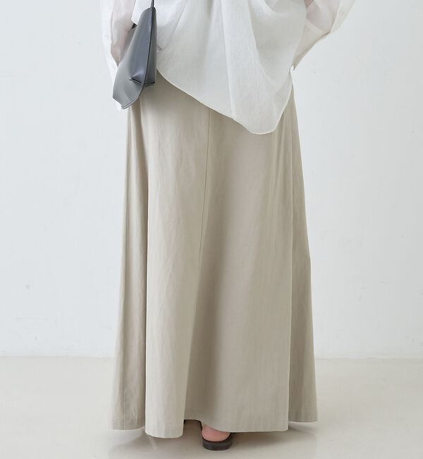 Rouge vif「サイドタックフレアロングスカート【予約】」|スカート|