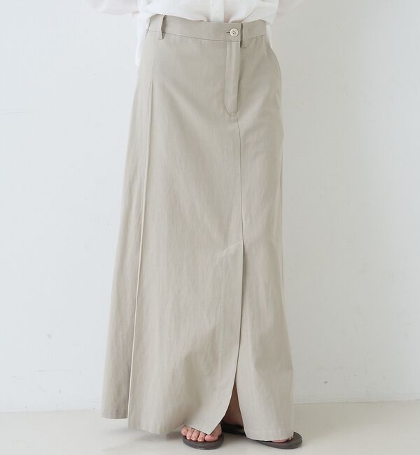 Rouge vif「サイドタックフレアロングスカート【予約】」|スカート|