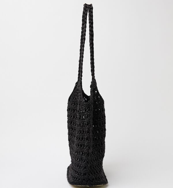 Rouge vif「【Swaraj /スワラージ】手編みのメタリックマクラメ・ショルダーバッグ/キラ」|トートバッグ|