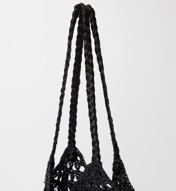 Rouge vif「【Swaraj /スワラージ】手編みのメタリックマクラメ・ショルダーバッグ/キラ」|トートバッグ|