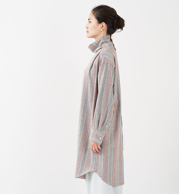 qualite「ループストライプワンピース」|ワンピース|