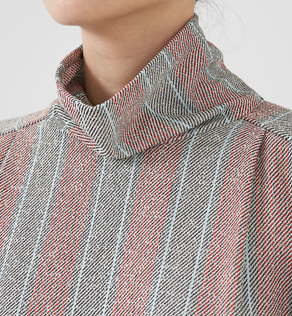 qualite「ループストライプワンピース」|ワンピース|