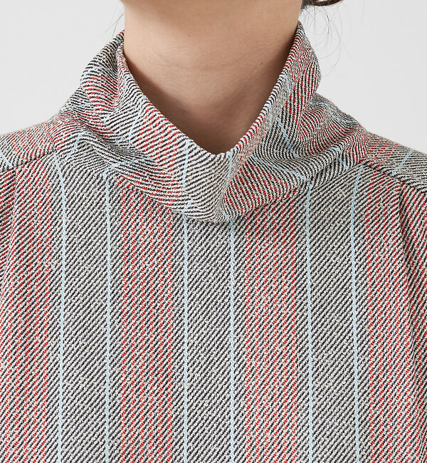 qualite「ループストライプワンピース」|ワンピース|