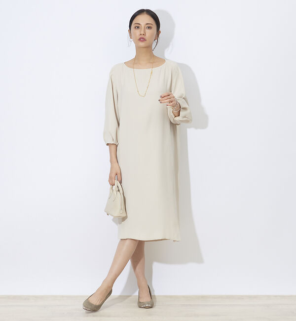 qualite「ダブルクロスワンピース」|ワンピース|