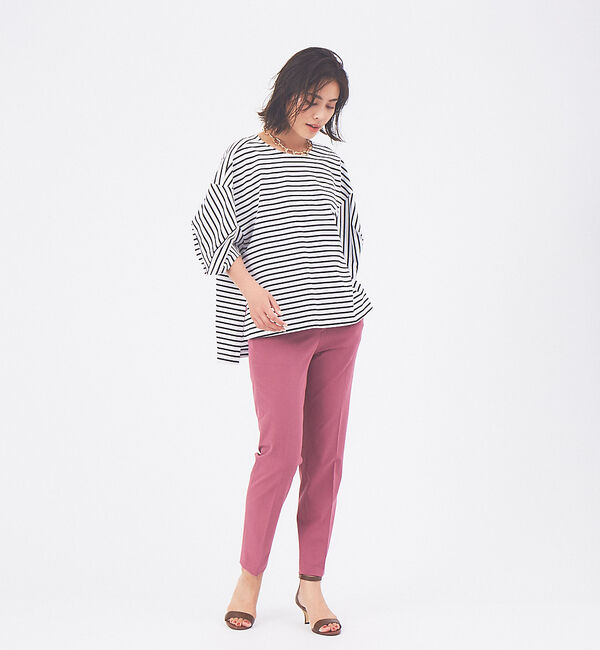 qualite「ドライギャバシガレットパンツ」|その他|