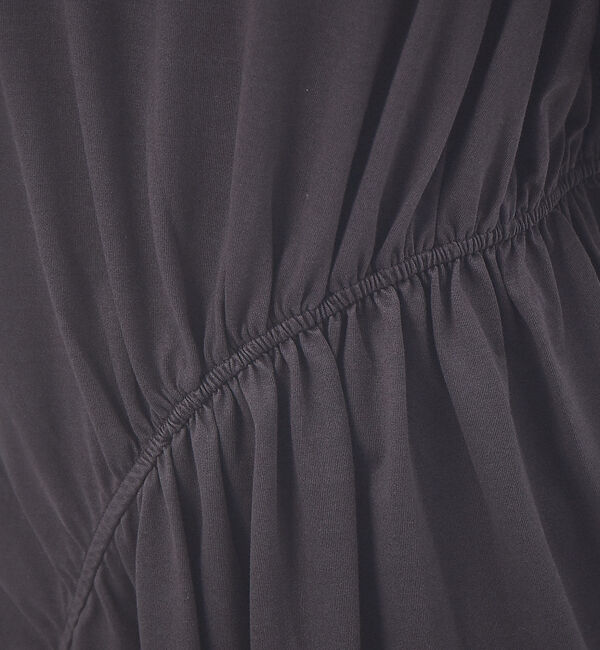 qualite「ギャザーアシメカットワンピース」|ワンピース|