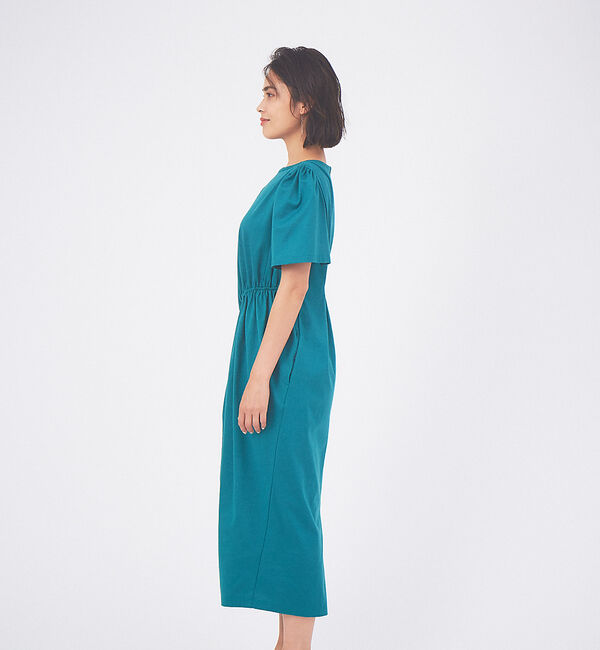 qualite「ギャザーアシメカットワンピース」|ワンピース|