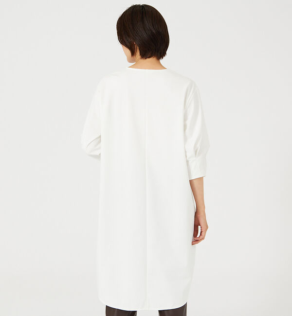 qualite「ロングチュニックカットソー」|Tシャツ・カットソー|