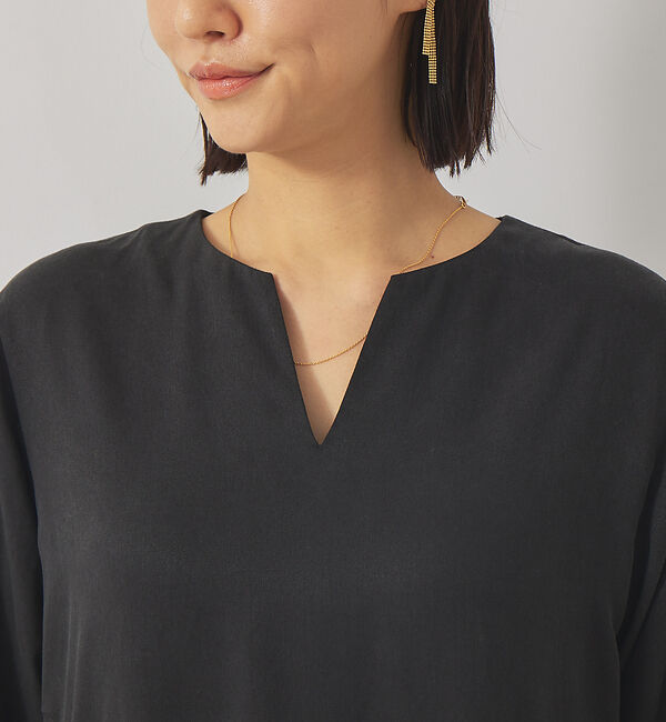 qualite「ツィルアシメワンピース」|ワンピース|