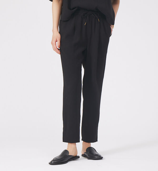 qualite「【セットアップ対応】ダブルクロスパンツ」|その他|ブラック