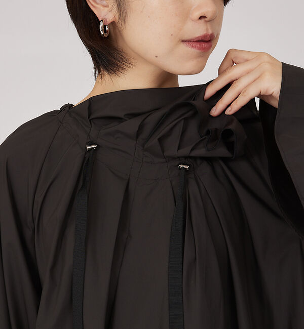 qualite「タフタフリルブラウス」|シャツ・ブラウス|