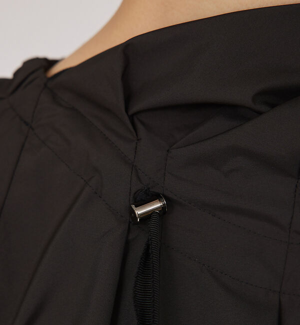 qualite「タフタフリルブラウス」|シャツ・ブラウス|