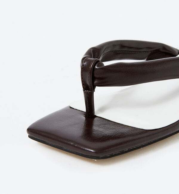 AU BANNISTER「【LAROUTE】チューブベルトトングサンダル」|サンダル|