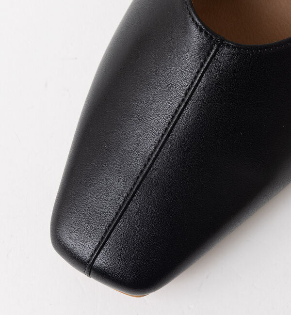 AU BANNISTER「サイドオープン スクエアトゥパンプス」|パンプス|