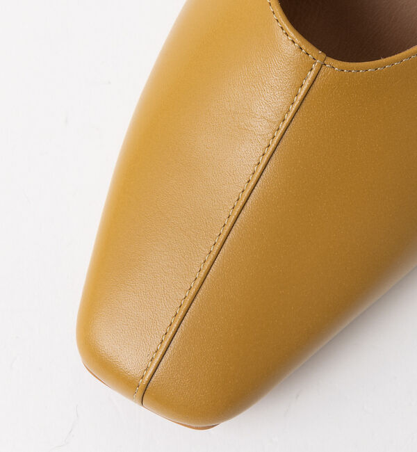 AU BANNISTER「サイドオープン スクエアトゥパンプス」|パンプス|