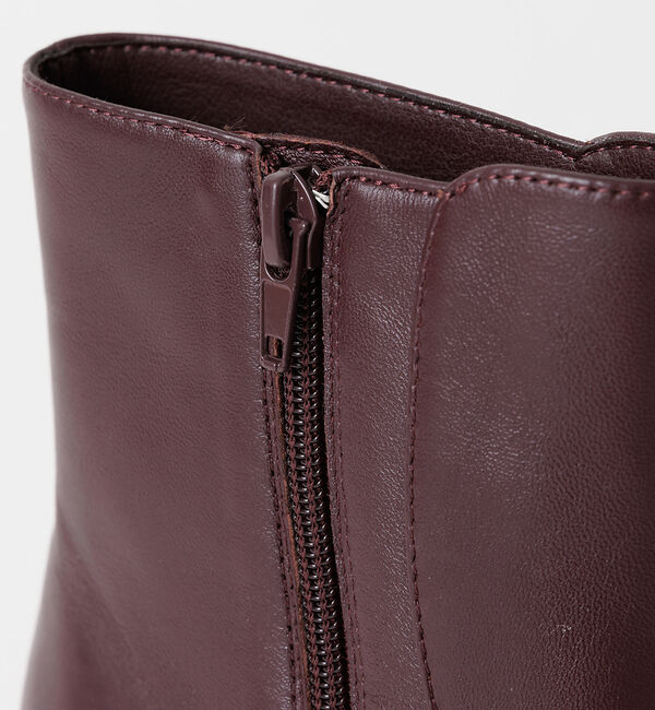 AU BANNISTER「【スノーソール】メタルプレートショートブーツ」|ショートブーツ|