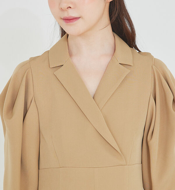 SELFIST「テーラードカラーマーメイドワンピース」|ワンピース|