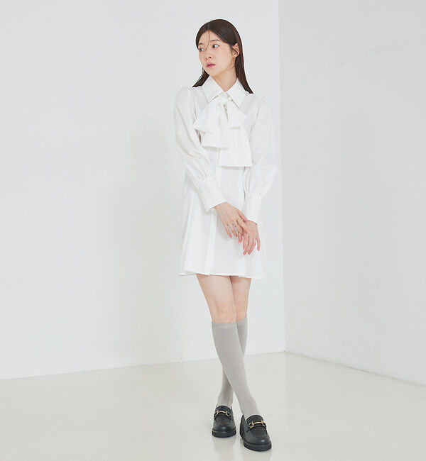 SELFIST「ウエストタックミニワンピース」|ワンピース|