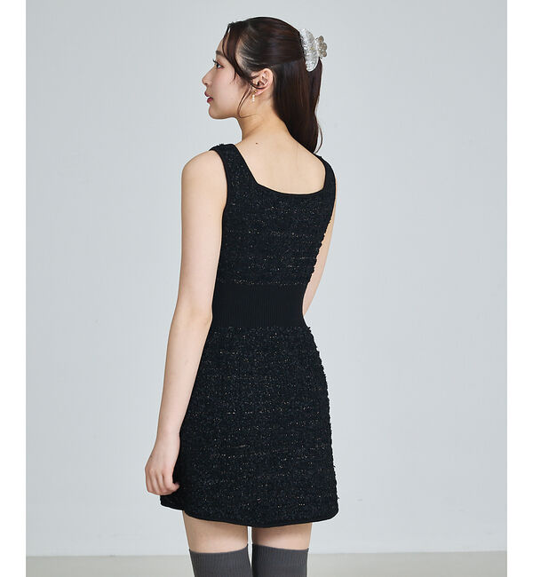 SELFIST「ラメフリンジミニワンピース」|ワンピース|