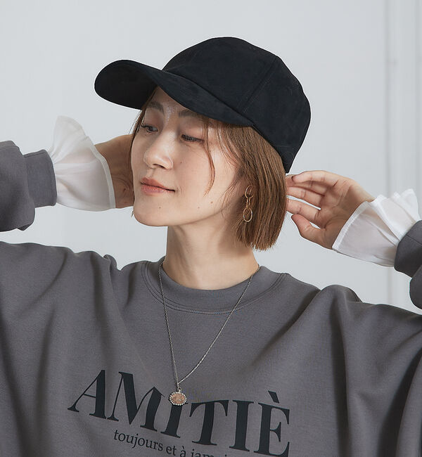 abahouse mavie「フェイクスウェードキャップ」|その他|