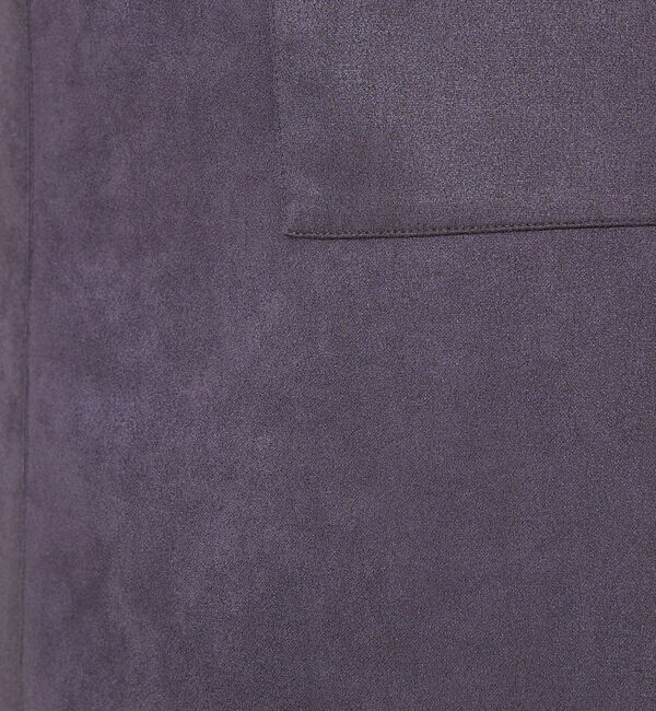 abahouse mavie「フェイク（スエード＆レザー）ロングタイトスカート」|スカート|